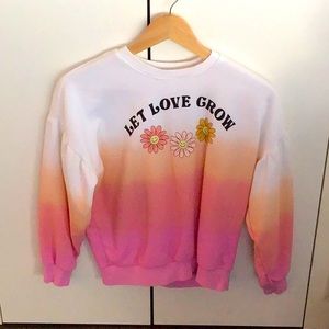 F&F Let Love Grow Sweatshirt.